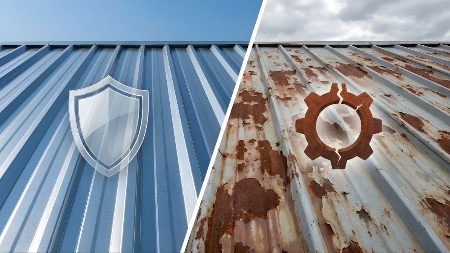 Chống ăn mòn tốt nếu dùng tôn chất lượng