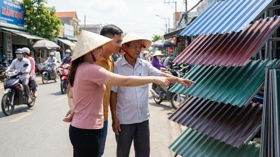 chọn mái tôn cho nhà ở