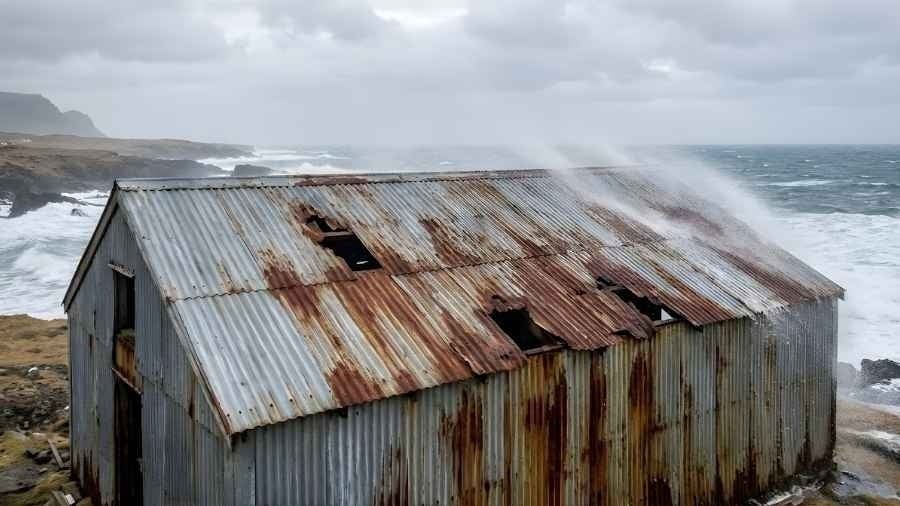 Vì sao tôn truyền thống nhanh xuống cấp ở môi trường biển?