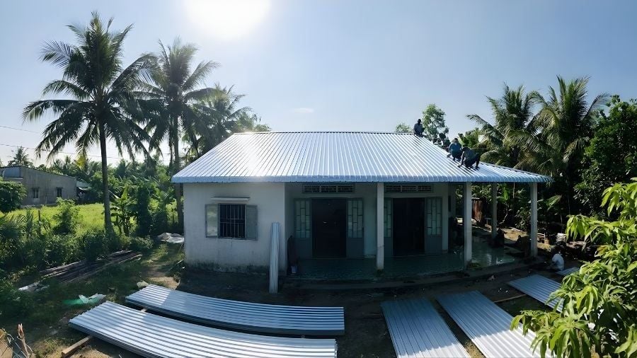 Tôn lạnh - Giải pháp chống nóng cho nhà ở