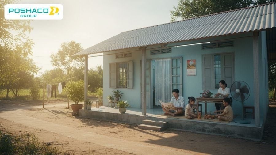 tôn xốp ngày càng được ưa chuộng