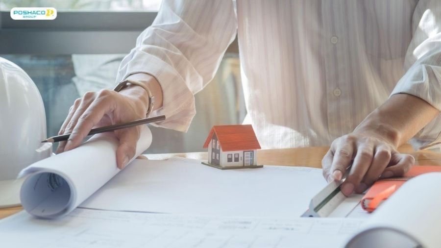Thiết kế ban đầu nhà mái thái