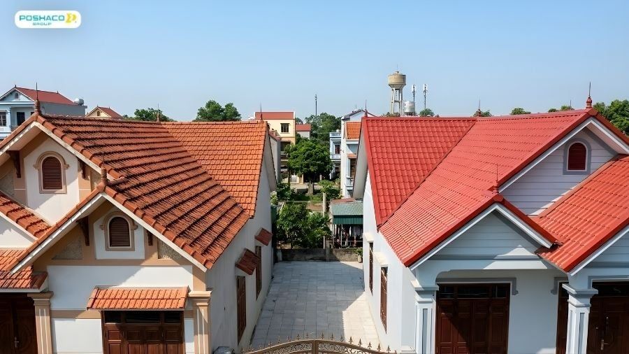 mái thái nên lợp tôn hay ngói?