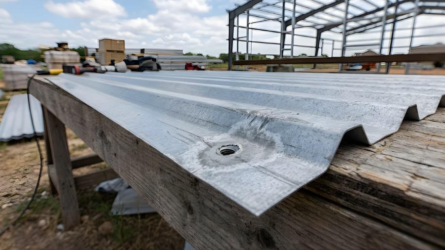 Tôn Magie bảo vệ hiệu quả tại mép cắt, vết xước và lỗ khoan vít