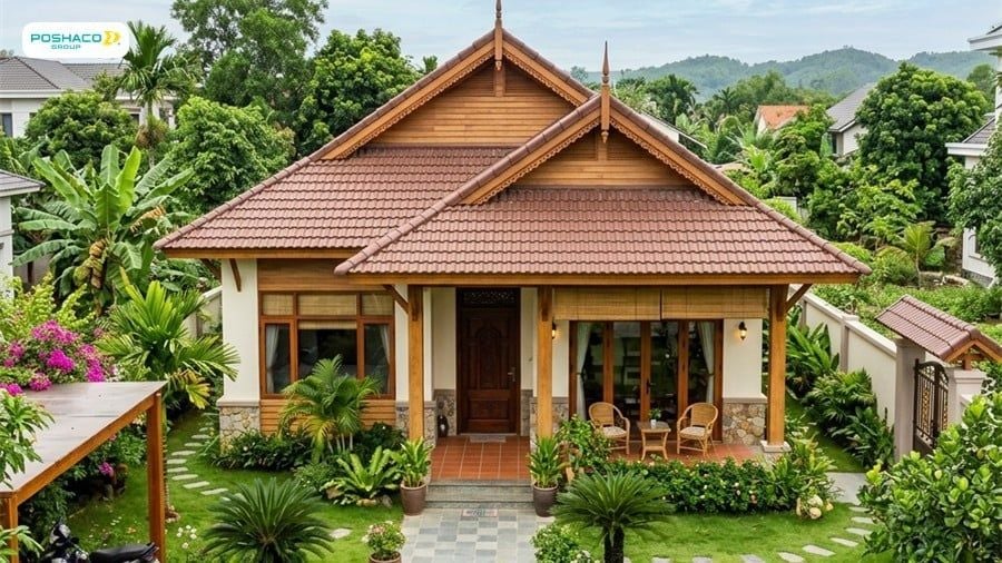 Có nên xây nhà mái thái không