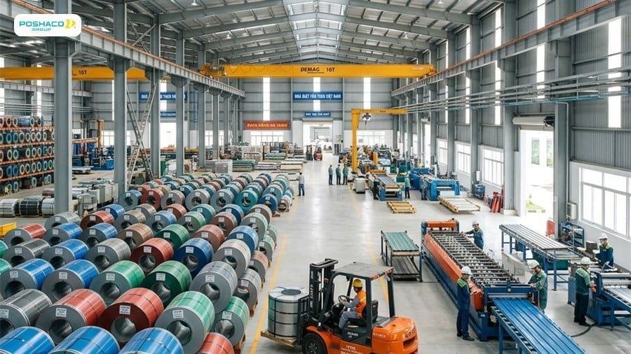 Poshaco Group - Đồng hành cùng mọi mái nhà Việt bền vững và mát mẻ