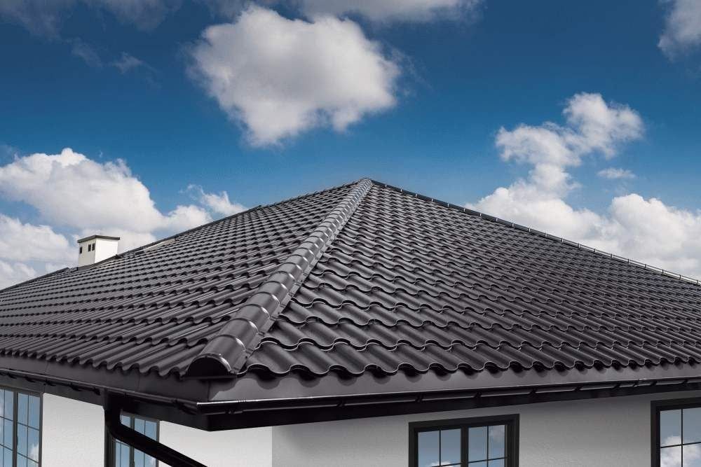 mái nhà Màu tôn xám ghi