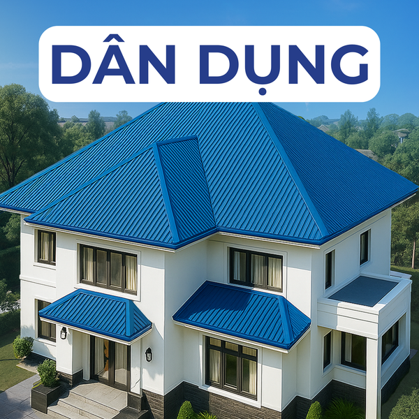 Tôn Magie Mạ Màu Dân Dụng