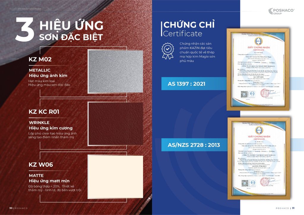 Hiệu ứng sơn Poshaco