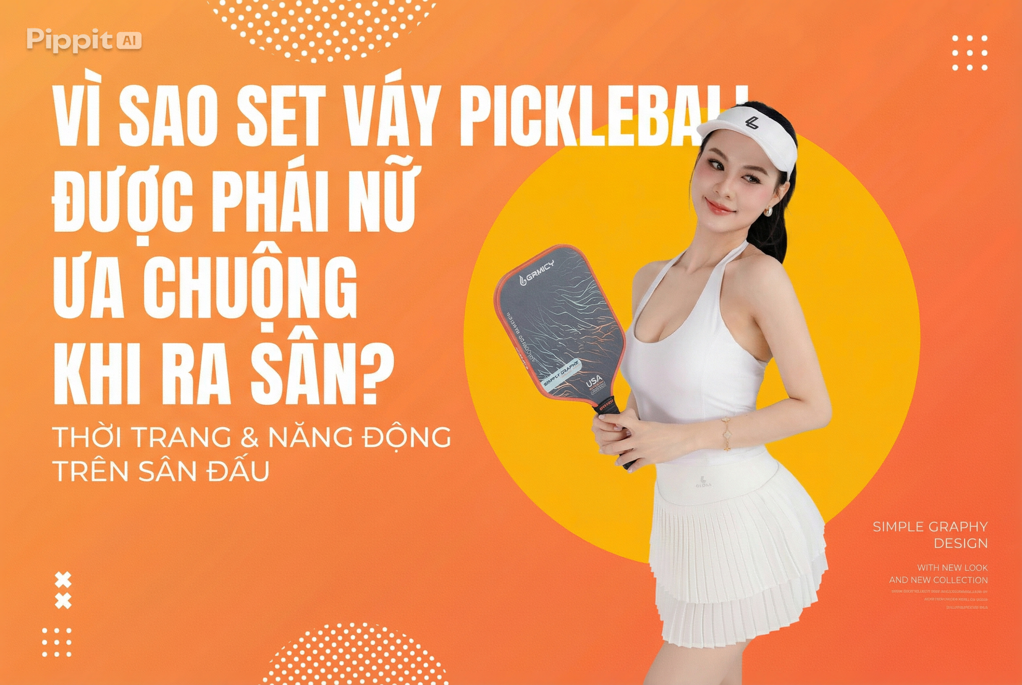 Vì Sao Set Váy Pickleball Được Phái Nữ Ưa Chuộng Khi Ra Sân?