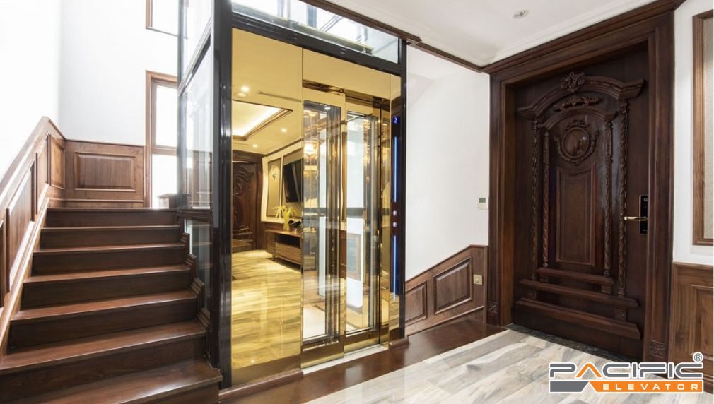 vệ sinh thang máy gia đình