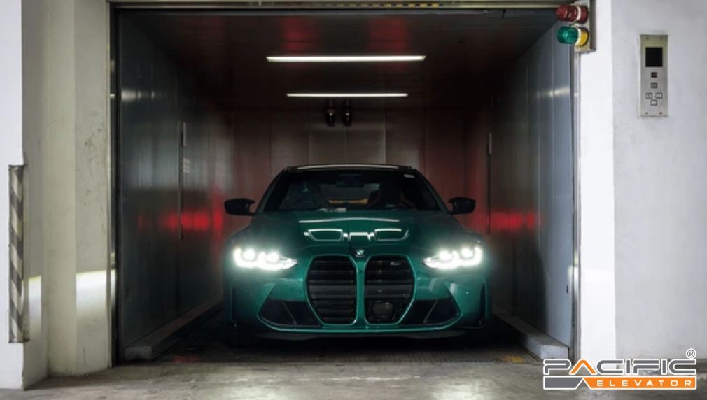 thang máy tải ô tô