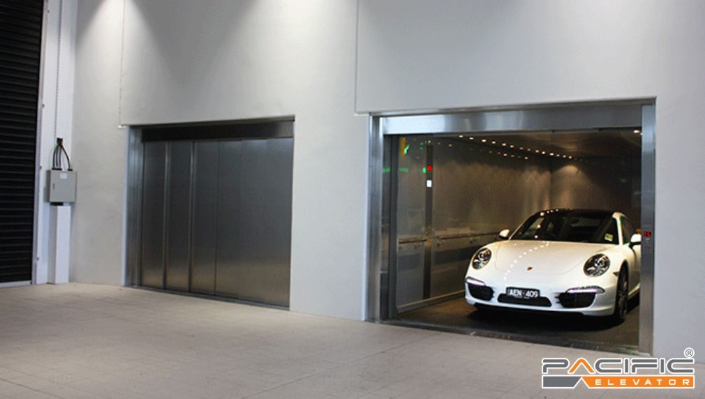 thang máy tải ô tô