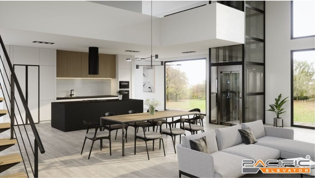 thang máy tại Tân Bình