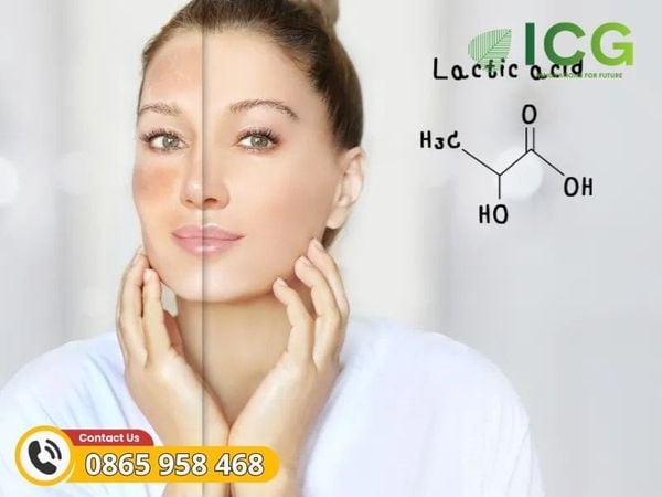 Ứng dụng Lactic Acid trong mỹ phẩm
