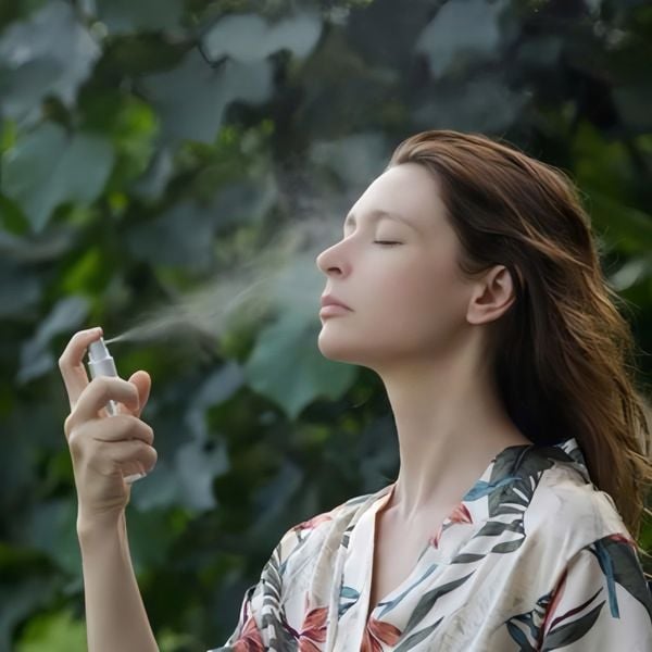 thao tác xịt khoáng đúng và hiệu quả