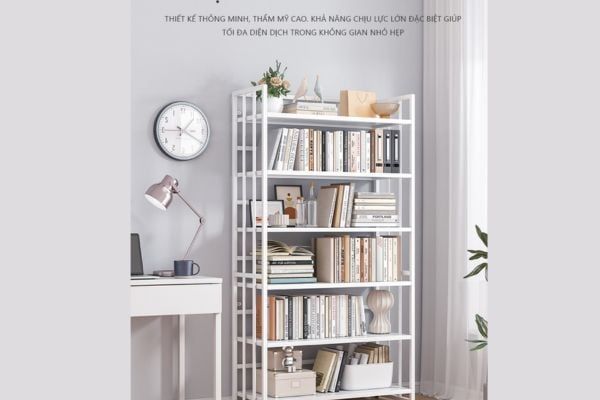 Mẫu kệ sách đứng những lợi ích khi mang lại