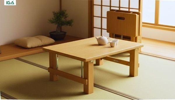 bàn ngồi bệt gấp gọn