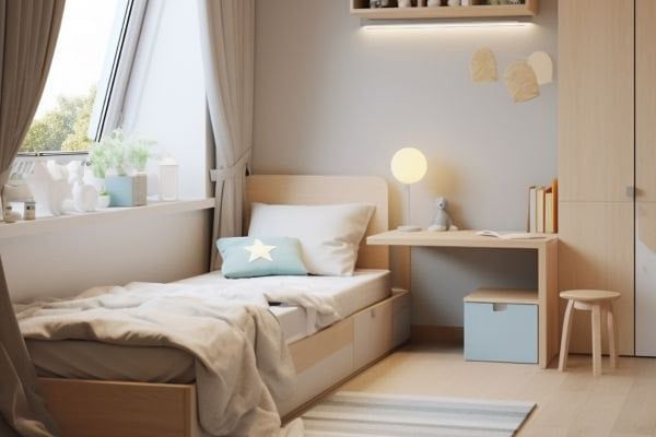 phòng ngủ dưới 12m2