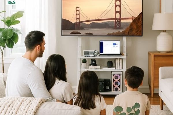 kệ tivi di chuyển phòng khách