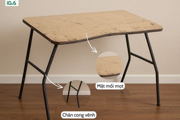 lưu ý khi sử dụng bàn học gấp gọn