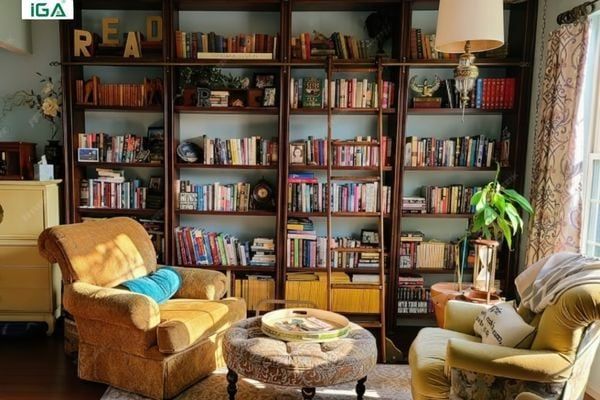 lỗi khi trang trí kệ sách