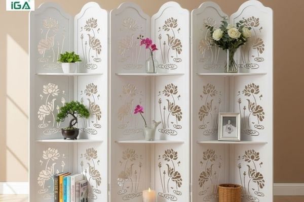 Mẫu bình phong đẹp thông tin chi tiết bạn nên biết