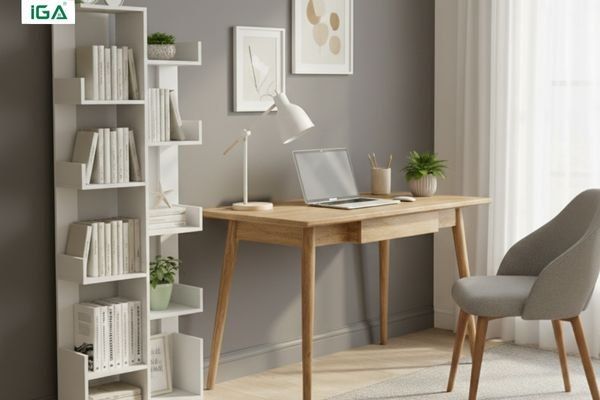 Giá sách đứng hình cây