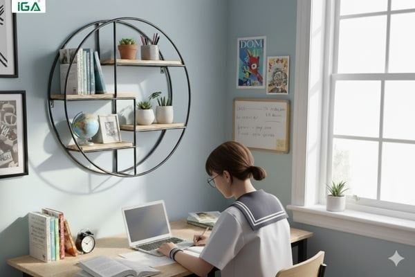 Giá sắp xếp sách khung kim loại