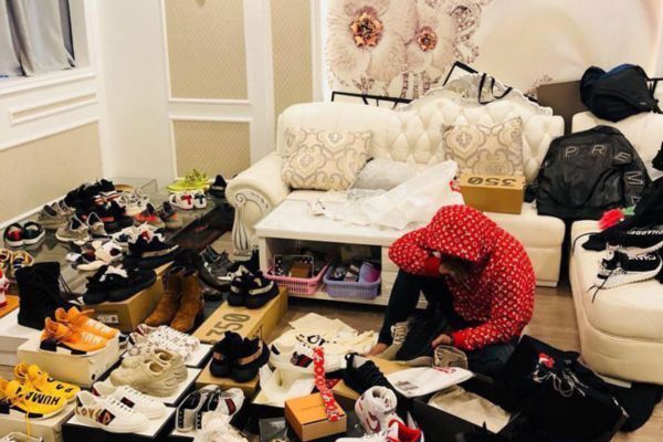 tủ giày thông minh 3 tầng