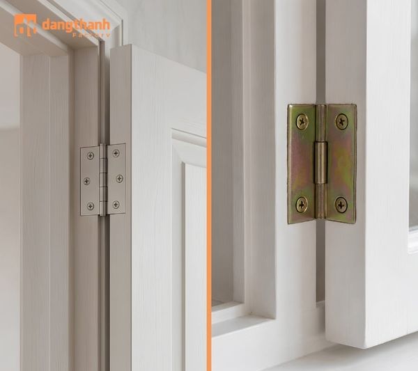 Bản lề lá hợp kim kẽm gắn cửa phòng và cửa sổ