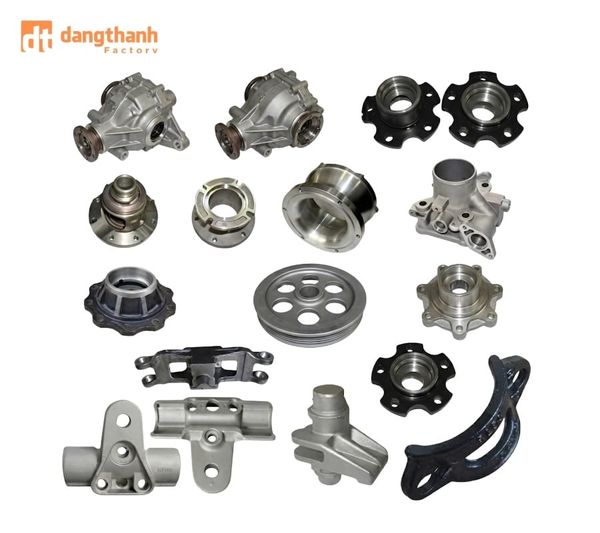 Các dòng linh kiện xe ô tô đúc áp lực bằng chất liệu nhôm
