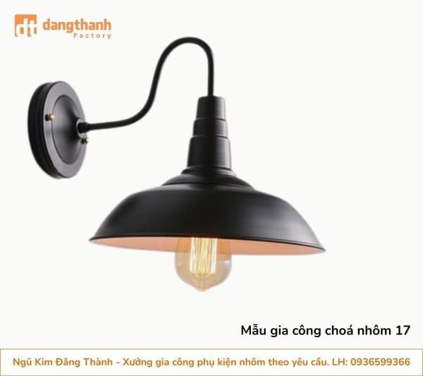 Kiểu choá đèn nhôm