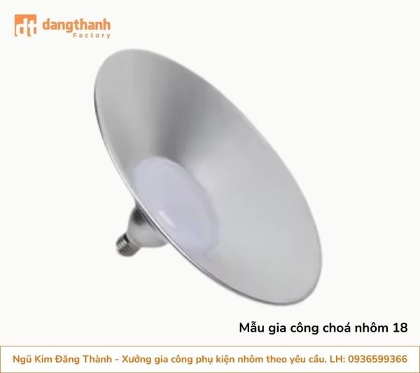 Kiều gia công choá đèn nhôm