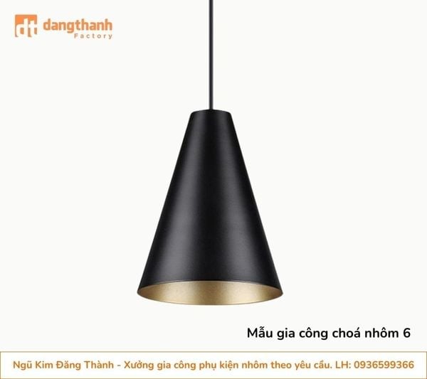 Mẫu chao đèn nhôm