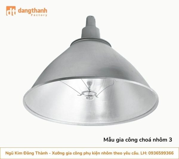 Mẫu choá đèn nhôm