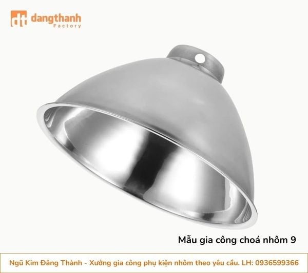 Mẫu choá đèn nhôm