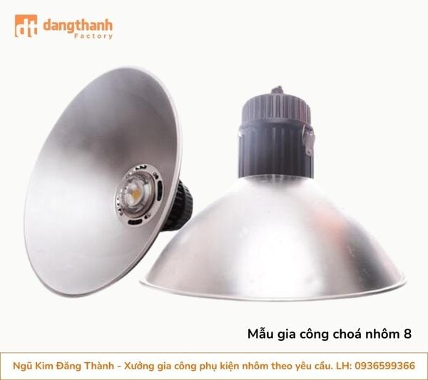 Mẫu nắp chụp đèn nhôm