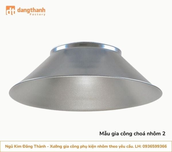 Mẫu nắp chụp đèn nhôm