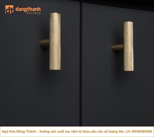Mẫu tay nắm tủ nhôm kẽm