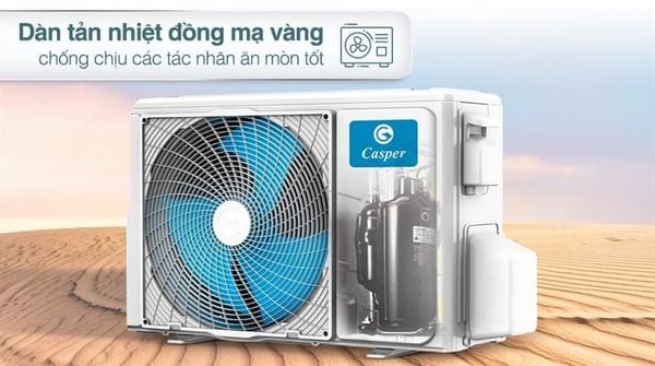 điều hòa Casper 9000BTU tản nhiệt đồng điều hòa Casper 9000BTU tản nhiệt đồng