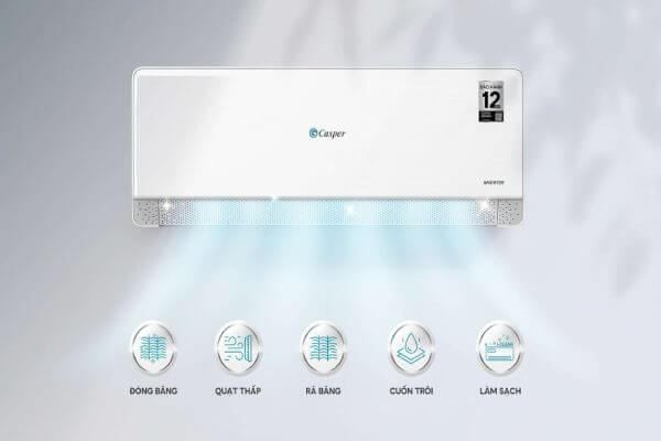 điều hoà casper 9000 1 chiều giá rẻ
