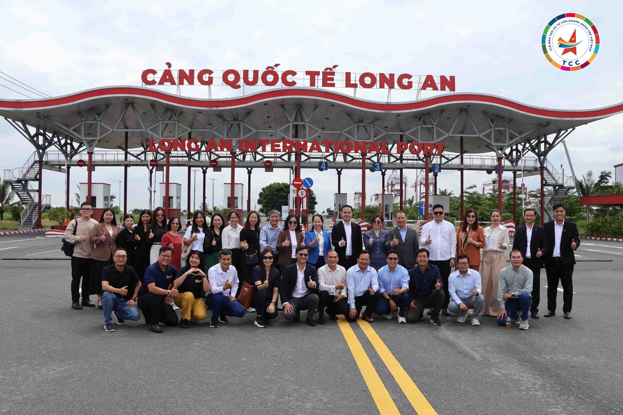 TCCC TỔ CHỨC CHƯƠNG TRÌNH THAM QUAN & KẾT NỐI TẠI CẢNG QUỐC TẾ LONG AN