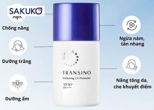 Dòng Transino Whitening UV Protector