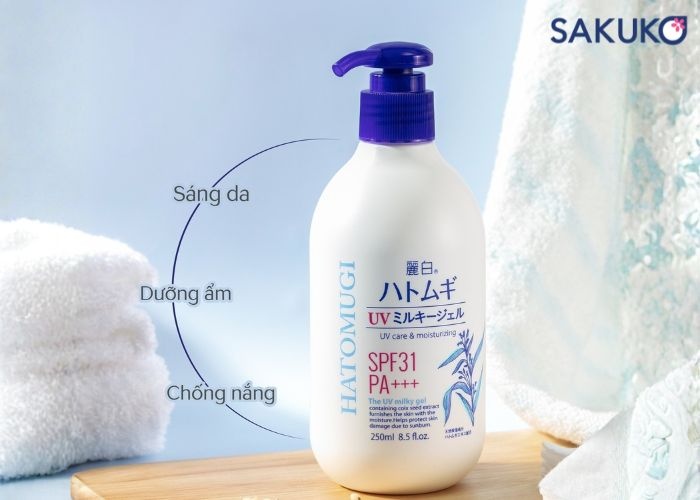 Công dụng mà sữa dưỡng thể mang lại