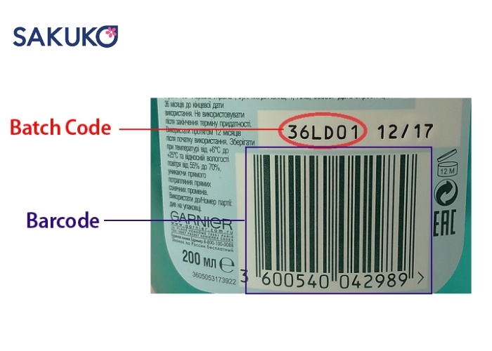 Kiểm tra mã Batch Code nước tẩy trang