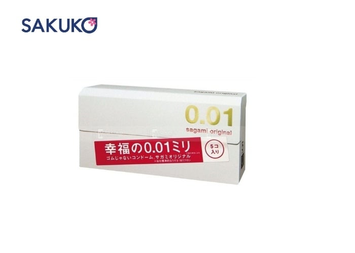 Bao cao su Sagami Original 0.01 Nhật Bản