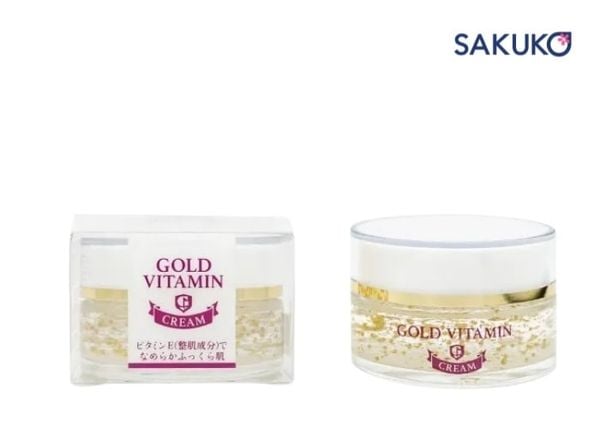 Kem dưỡng ẩm tinh chất vàng &vitamin E cấp ẩm chuyên sâu cho làn khô