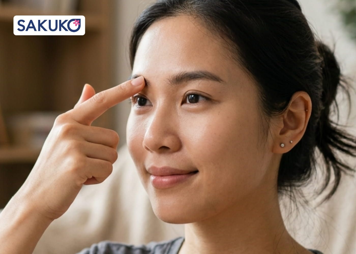 Tổng hợp các bài tập nâng cơ mặt chảy xệ hiệu quả, dễ thực hiện ngay tại nhà Vỗ mắt thư giãn