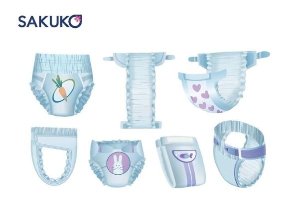 Các loại bỉm cho trẻ sơ sinh phổ biến hiện nay